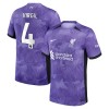 Camiseta de fútbol Liverpool Virgil 4 Tercera Equipación 23-24 - Hombre